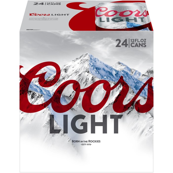 Coors oz light nutrition facts beer